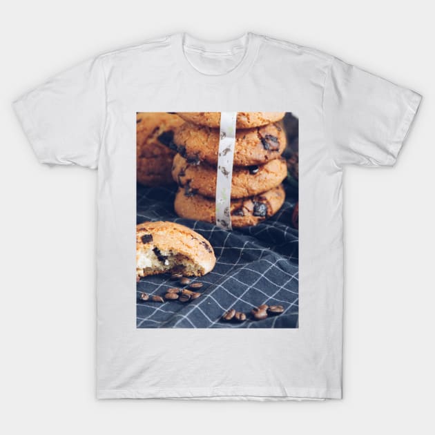 Cookie Lover T-Shirt by NoMonkeyB